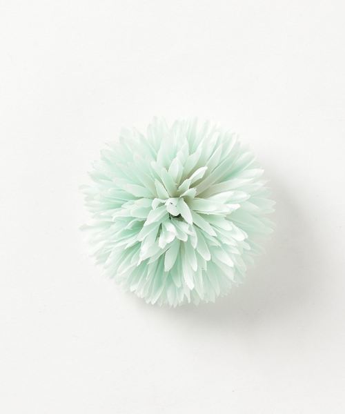 Dita（ディータ）の「ゆかた姿を引き立てる♪選べる30色髪飾り ピンポンマム 浴衣 花　かみ飾り【K】（和装小物・レディース・スカイブルー/レッド/オリーブ/ピンク/イエロー/オレンジ/ブルー/その他/ミント/桜/ラベンダー/その他1/その他2/その他3/パープル系その他/ローズ/レッド系その他/オレンジ系その他/ワイン/アクア/ピンク系その他/スモークピンク/ブルー系その他2/ブルー系その他/ボルドー/クリーム/ホワイト/カーキ/ブラック系その他/ピンク系その他2・FREE）」の10枚目の写真