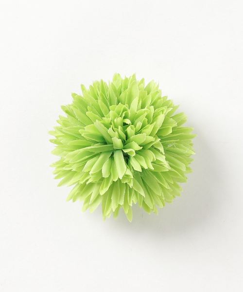 Dita（ディータ）の「ゆかた姿を引き立てる♪選べる30色髪飾り ピンポンマム 浴衣 花　かみ飾り【K】（和装小物・レディース・スカイブルー/レッド/オリーブ/ピンク/イエロー/オレンジ/ブルー/その他/ミント/桜/ラベンダー/その他1/その他2/その他3/パープル系その他/ローズ/レッド系その他/オレンジ系その他/ワイン/アクア/ピンク系その他/スモークピンク/ブルー系その他2/ブルー系その他/ボルドー/クリーム/ホワイト/カーキ/ブラック系その他/ピンク系その他2・FREE）」の6枚目の写真