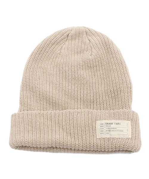 SHARE PARK（シェアパーク）の「【VERY掲載商品】リネンミックスヤーンキャップ（ニットキャップ/ビーニー・レディース・アイボリー系/黄土色系/ライトイエロー系/ブルー系/ネイビー系・F）」の2枚目の写真