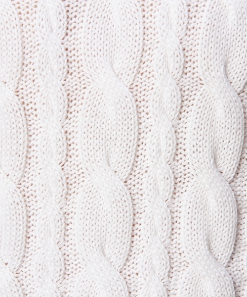 BEAUTY&YOUTH UNITED ARROWS(ビューティーアンドユースユナイテッドアローズ)の「BY ∴ ミドルゲージ ケーブル クルーネック 5スリーブ◆(ニット/セーター・メンズ・ホワイト/ネイビー・SMALL/MEDIUM/X-LARGE/LARGE)」の14枚目の写真