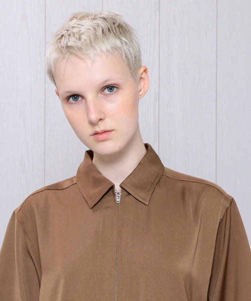 サロペット・オーバーオール・オールインワン H BEAUTY&YOUTH satin all-in-one H BEAUTY&YOUTH UNITED ARROWS（エイチビューティーアンドユース