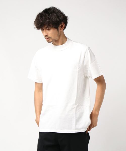 LES TIEN(レスティエン)の「LES TIEN MOCK NECK TEE (HV-2001)(Tシャツ/カットソー・メンズ・レッド/ネイビー/ホワイト/ダークグリーン/ブラック/ブラック系その他/ブルー・SMALL/MEDIUM/LARGE)」の12枚目の写真