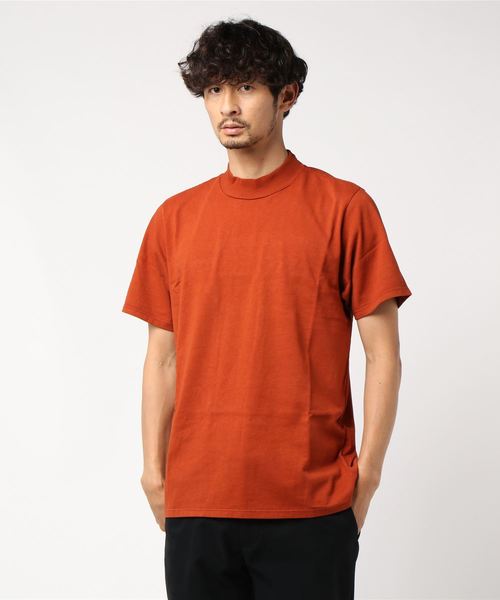 LES TIEN(レスティエン)の「LES TIEN MOCK NECK TEE (HV-2001)(Tシャツ/カットソー・メンズ・レッド/ネイビー/ホワイト/ダークグリーン/ブラック/ブラック系その他/ブルー・SMALL/MEDIUM/LARGE)」の11枚目の写真