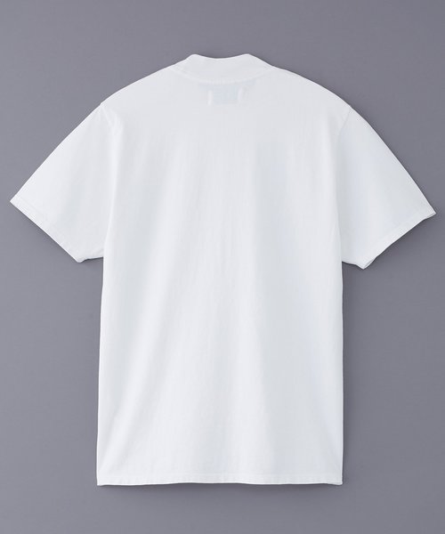 LES TIEN(レスティエン)の「LES TIEN MOCK NECK TEE (HV-2001)(Tシャツ/カットソー・メンズ・レッド/ネイビー/ホワイト/ダークグリーン/ブラック/ブラック系その他/ブルー・SMALL/MEDIUM/LARGE)」の9枚目の写真