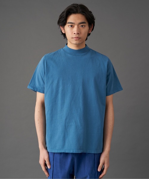 LES TIEN(レスティエン)の「LES TIEN MOCK NECK TEE (HV-2001)(Tシャツ/カットソー・メンズ・レッド/ネイビー/ホワイト/ダークグリーン/ブラック/ブラック系その他/ブルー・SMALL/MEDIUM/LARGE)」の22枚目の写真