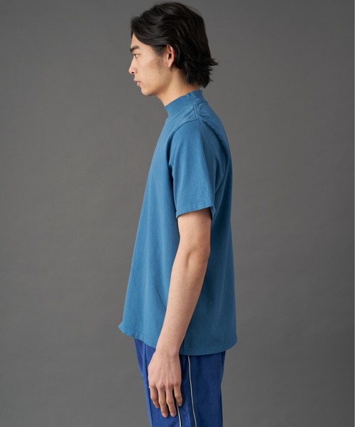 LES TIEN(レスティエン)の「LES TIEN MOCK NECK TEE (HV-2001)(Tシャツ/カットソー・メンズ・レッド/ネイビー/ホワイト/ダークグリーン/ブラック/ブラック系その他/ブルー・SMALL/MEDIUM/LARGE)」の21枚目の写真