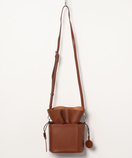 KOBE LETTUCE(コウベレタス)の「2wayミニショルダー巾着バッグ(ショルダーバッグ・レディース・ブラック/ブラウン/グレー/イエロー・FREE)」の13枚目の写真