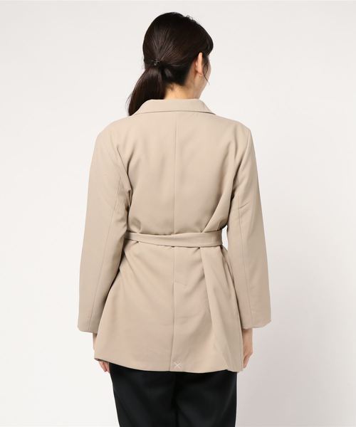 LOWRYS FARM（ローリーズファーム）の「ベルトツキジャケット 847116