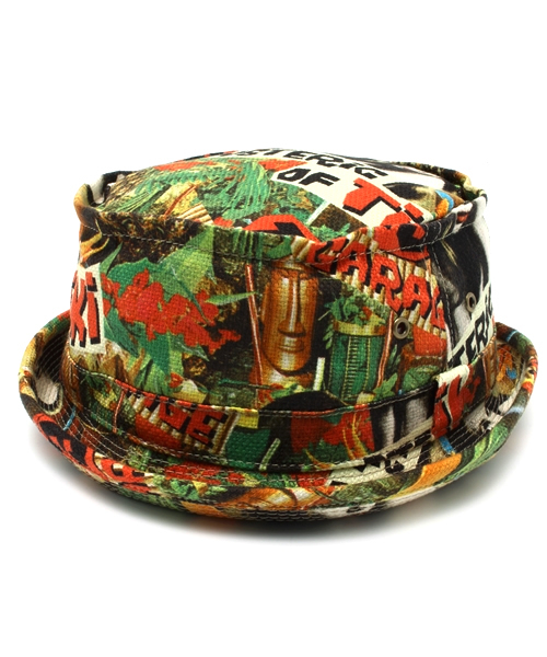 HYSTERIC GLAMOUR TIKI総柄 1ツ釦アンコンJK キムタク着用 HYSTERIC