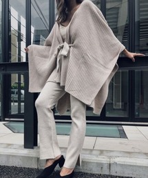 TRUNC | Ribbed Knit Leggings(その他パンツ)