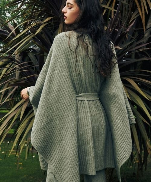 TRUNC（トランクエイティーエイト）の「Ribbed Knit Leggings（その他パンツ・レディース・アイボリー/カーキ/ブラウン・FREE）」の17枚目の写真