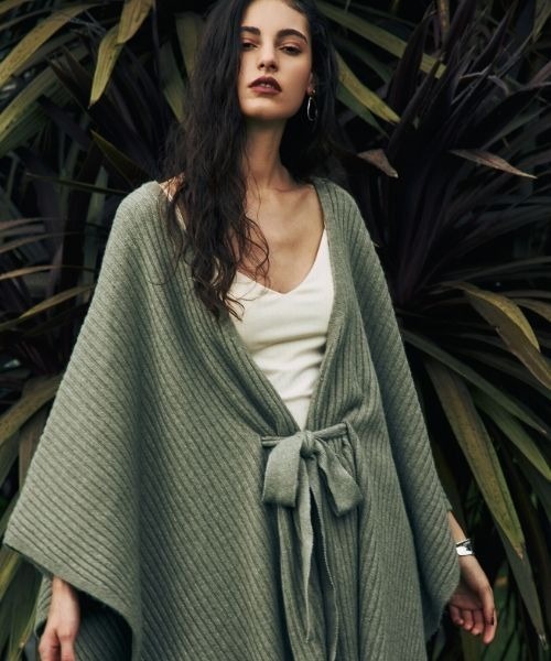 TRUNC（トランクエイティーエイト）の「Ribbed Knit Leggings（その他パンツ・レディース・アイボリー/カーキ/ブラウン・FREE）」の21枚目の写真