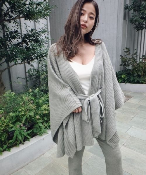 TRUNC（トランクエイティーエイト）の「Ribbed Knit Leggings（その他パンツ・レディース・アイボリー/カーキ/ブラウン・FREE）」の10枚目の写真