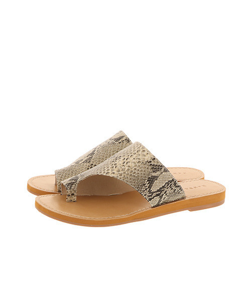 RANDA（ランダ）の「トングサンダル（サンダル・レディース・ブラウン/パイソン/ブラック・L/LL/M/S）」の11枚目の写真