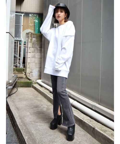 EMODA（エモダ）の「コンパクトバケットハット（ハット・レディース・ブラック/ベージュ・FREE）」の10枚目の写真