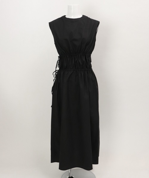 OSYAREVO(オシャレボ)の「ドロスト チノワンピース(ワンピース・レディース・ブラック/ライトカーキ・LARGE/MEDIUM)」の12枚目の写真