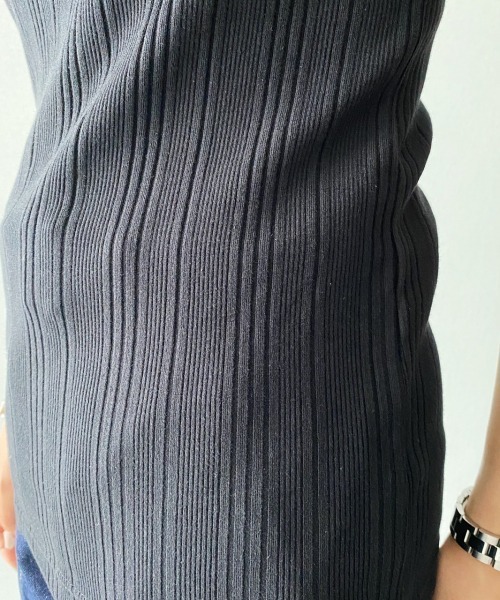 PAGEBOY（ページボーイ）の「カップツキアシメタンク（タンクトップ・レディース・ホワイト/ブラック/ダークブラウン・FREE）」の11枚目の写真