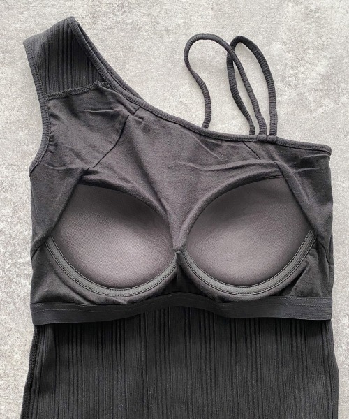 PAGEBOY（ページボーイ）の「カップツキアシメタンク（タンクトップ・レディース・ホワイト/ブラック/ダークブラウン・FREE）」の19枚目の写真