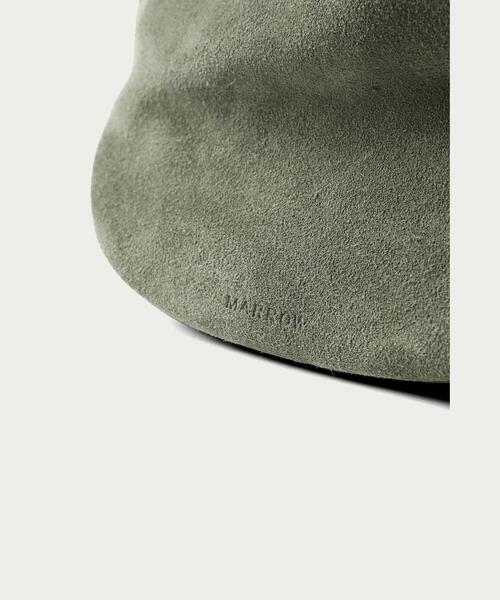 MARROW(マロウ)の「【別注】<MARROW>スエードミニショルダーバッグ о(ショルダーバッグ・レディース・オリーブ/ダークブラウン・FREE)」の8枚目の写真