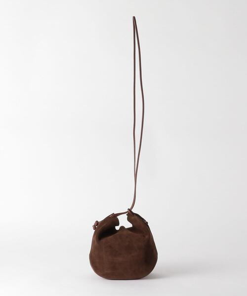 MARROW(マロウ)の「【別注】<MARROW>スエードミニショルダーバッグ о(ショルダーバッグ・レディース・オリーブ/ダークブラウン・FREE)」の19枚目の写真