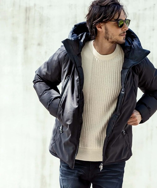 AKM Contemporary(エイケイエムコンテンポラリー)の「【WEB・直営店限定】AKM Contemporary(エイケイエムコンテンポラリー)カシミヤ混 ブロッキングデザイン プルオーバー コットンニット(ニット/セーター・メンズ・ブラック/ホワイト/ブラウン/グレー・M/S/L/XL)」の16枚目の写真