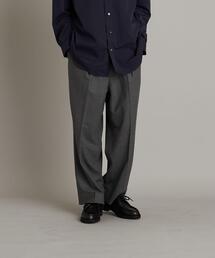 Steven Alan | ＜STILL BY HAND＞ W/C/P 1P WIDE SLACKS/パンツ □□(スラックス)