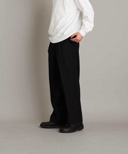 Steven Alan（スティーブンアラン）の「＜STILL BY HAND＞ W/C/P 1P WIDE SLACKS/パンツ □□（スラックス・メンズ・ブラック/グレー・46/44/48）」の10枚目の写真