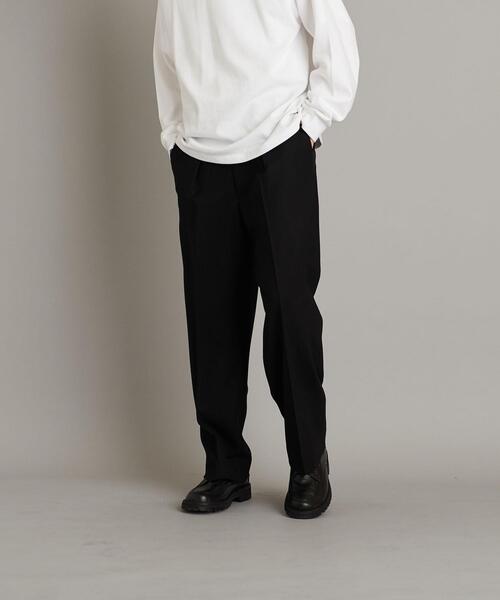 Steven Alan（スティーブンアラン）の「＜STILL BY HAND＞ W/C/P 1P WIDE SLACKS/パンツ □□（スラックス・メンズ・ブラック/グレー・46/44/48）」の11枚目の写真