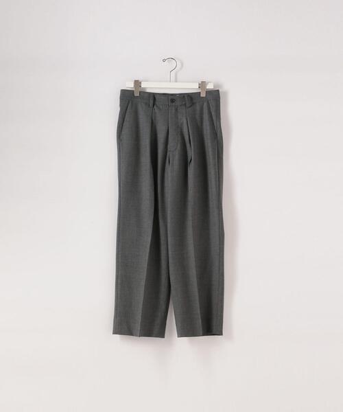 Steven Alan（スティーブンアラン）の「＜STILL BY HAND＞ W/C/P 1P WIDE SLACKS/パンツ □□（スラックス・メンズ・ブラック/グレー・46/44/48）」の5枚目の写真