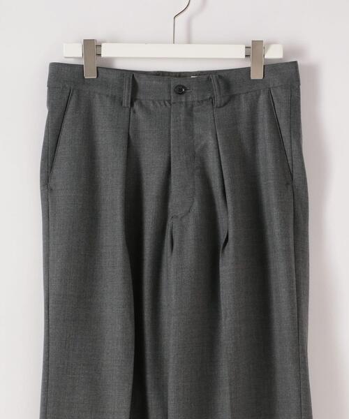 Steven Alan（スティーブンアラン）の「＜STILL BY HAND＞ W/C/P 1P WIDE SLACKS/パンツ □□（スラックス・メンズ・ブラック/グレー・46/44/48）」の17枚目の写真