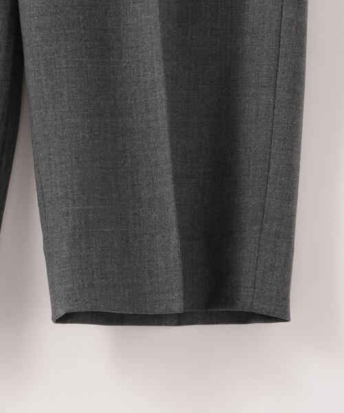 Steven Alan（スティーブンアラン）の「＜STILL BY HAND＞ W/C/P 1P WIDE SLACKS/パンツ □□（スラックス・メンズ・ブラック/グレー・46/44/48）」の21枚目の写真