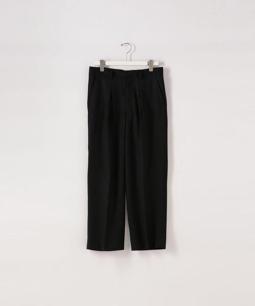 Steven Alan（スティーブンアラン）の「＜STILL BY HAND＞ W/C/P 1P WIDE SLACKS/パンツ □□（スラックス・メンズ・ブラック/グレー・46/44/48）」の13枚目の写真