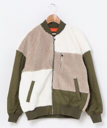 Guess | Boa & Fur Mix Padding Bomber Jacket(その他アウター)
