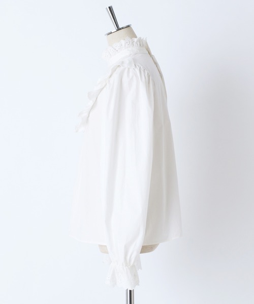 one after another NICE CLAUP(ワンアフターアナザーナイスクラップ)の「vintage風レースブラウス(シャツ/ブラウス・レディース・ブラック/ベージュ/オフホワイト・FREE)」の21枚目の写真