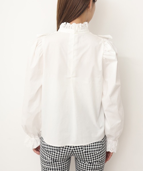 one after another NICE CLAUP(ワンアフターアナザーナイスクラップ)の「vintage風レースブラウス(シャツ/ブラウス・レディース・ブラック/ベージュ/オフホワイト・FREE)」の13枚目の写真