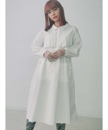 merry jenny | レースたくさんシャツワンピース(ワンピース)