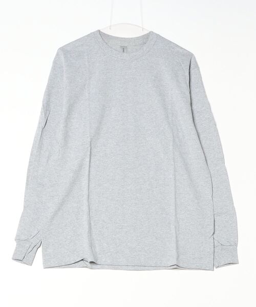 GILDAN(ギルダン)の「GILDAN/ 6.0oz ギルダン ウルトラコットン ドロップショルダー ビッグシルエット 無地 ロンT(Tシャツ/カットソー・メンズ・ホワイト/ブラック/ベージュ/グリーン/ネイビー/グレー/インディゴブルー/オレンジ/ライム/チャコールグレー/アッシュグレー・MEDIUM/LARGE/X-LARGE/SMALL)」の5枚目の写真