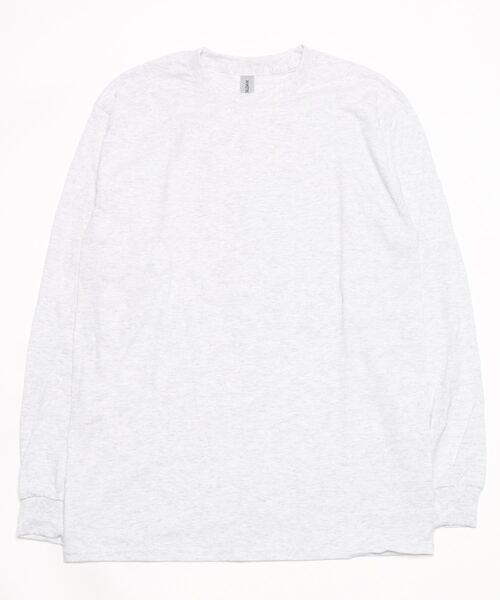 GILDAN(ギルダン)の「GILDAN/ 6.0oz ギルダン ウルトラコットン ドロップショルダー ビッグシルエット 無地 ロンT(Tシャツ/カットソー・メンズ・ホワイト/ブラック/ベージュ/グリーン/ネイビー/グレー/インディゴブルー/オレンジ/ライム/チャコールグレー/アッシュグレー・MEDIUM/LARGE/X-LARGE/SMALL)」の1枚目の写真