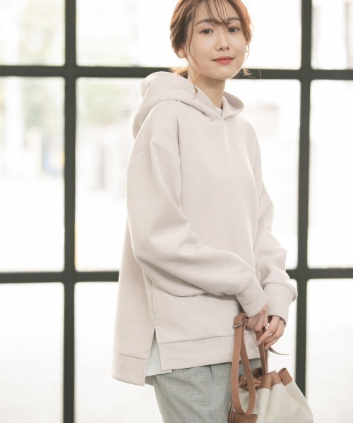 GLOBAL WORK（グローバルワーク）の「ハンサムビジンパーカー/930885（パーカー・レディース・グレー系その他/パープル系その他2/ブラウン/ホワイト/グリーン系その他3・LARGE/MEDIUM）」の19枚目の写真