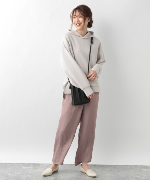 GLOBAL WORK（グローバルワーク）の「ハンサムビジンパーカー/930885（パーカー・レディース・グレー系その他/パープル系その他2/ブラウン/ホワイト/グリーン系その他3・LARGE/MEDIUM）」の6枚目の写真