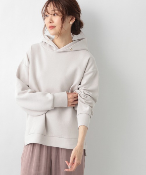 GLOBAL WORK（グローバルワーク）の「ハンサムビジンパーカー/930885（パーカー・レディース・グレー系その他/パープル系その他2/ブラウン/ホワイト/グリーン系その他3・LARGE/MEDIUM）」の13枚目の写真