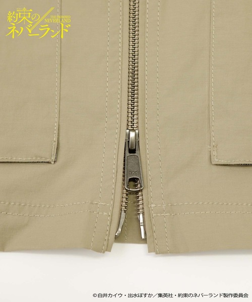 UNION STATION（ユニオンステーション）の「【約束のネバーランド×UNION STATION】ストレッチグログランフィールドジャケット（ミリタリージャケット・メンズ・ベージュ・LL/M/L）」の17枚目の写真