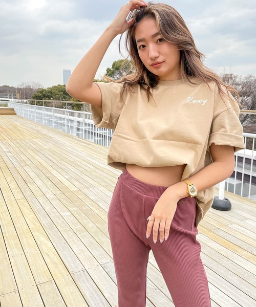 ROXY(ロキシー)の「【ZOZO限定アイテム】BACK PHOTO TEE/ロキシーバックプリント半袖フォトTシャツ(Tシャツ/カットソー・レディース・ブラック/ベージュ/ナチュラル・MEDIUM)」の20枚目の写真