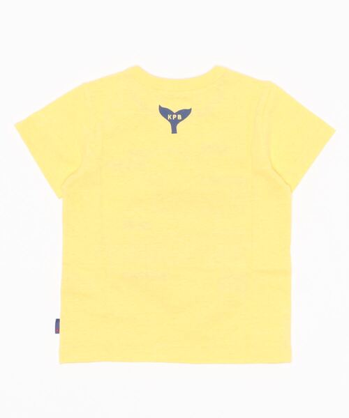 KP BOY（ケーピーボーイ）の「天竺半袖Tシャツ(100-130cm)（Tシャツ/カットソー・キッズ・イエロー/ブルー・120cm/130cm/110cm/100cm）」の5枚目の写真