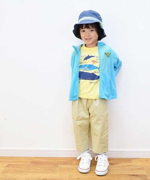 KP BOY（ケーピーボーイ）の「天竺半袖Tシャツ(100-130cm)（Tシャツ/カットソー・キッズ・イエロー/ブルー・120cm/130cm/110cm/100cm）」の9枚目の写真