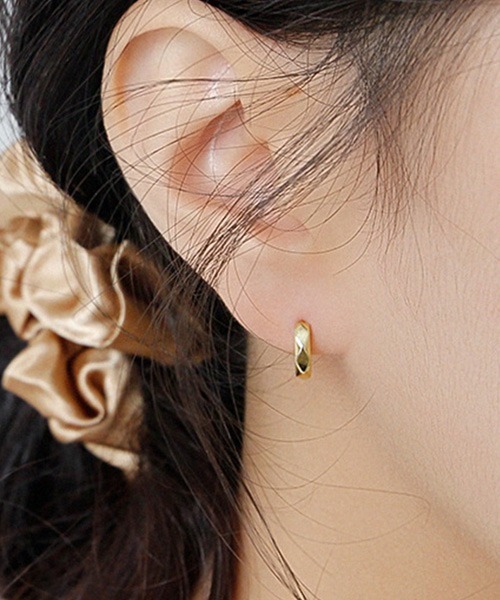 ８(eight)（エイト）の「silver925 ピアス（ピアス（両耳用）・メンズ・H/K/P/O/J/A/F/Q/C/G/E/S/D/T/R/I/B/L/N/M・FREE）」の3枚目の写真