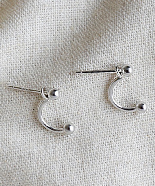 ８(eight)（エイト）の「silver925 ピアス（ピアス（両耳用）・メンズ・H/K/P/O/J/A/F/Q/C/G/E/S/D/T/R/I/B/L/N/M・FREE）」の11枚目の写真