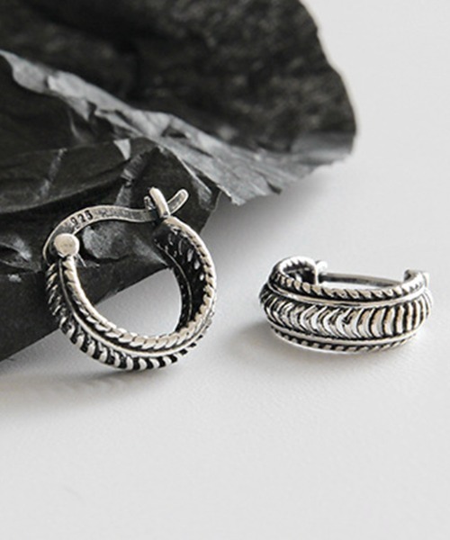 ８(eight)（エイト）の「silver925 ピアス（ピアス（両耳用）・メンズ・H/K/P/O/J/A/F/Q/C/G/E/S/D/T/R/I/B/L/N/M・FREE）」の12枚目の写真