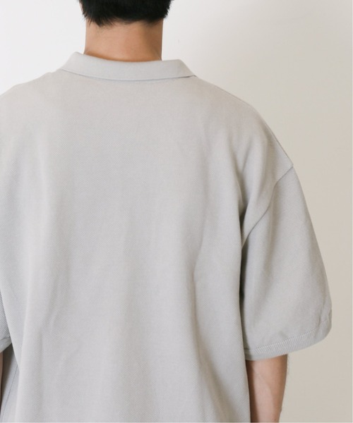 crepuscule（クレプスキュール）の「◆【CREPUSCULE / クレプスキュール】417別注 ニットポロシャツ（ニット/セーター・メンズ・ブラック系その他/グレー/グリーン/ネイビー・MEDIUM/LARGE）」の15枚目の写真