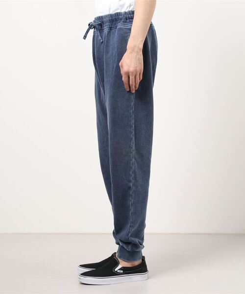 Guess(ゲス)の「Indigo Jogger Pants(スウェットパンツ・メンズ・インディゴブルー・X-LARGE/LARGE/MEDIUM/SMALL)」の2枚目の写真